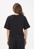 PUMA T-shirt a manica corta Essentials Elevated Relaxed nera da donna 691813 01 PUMA 