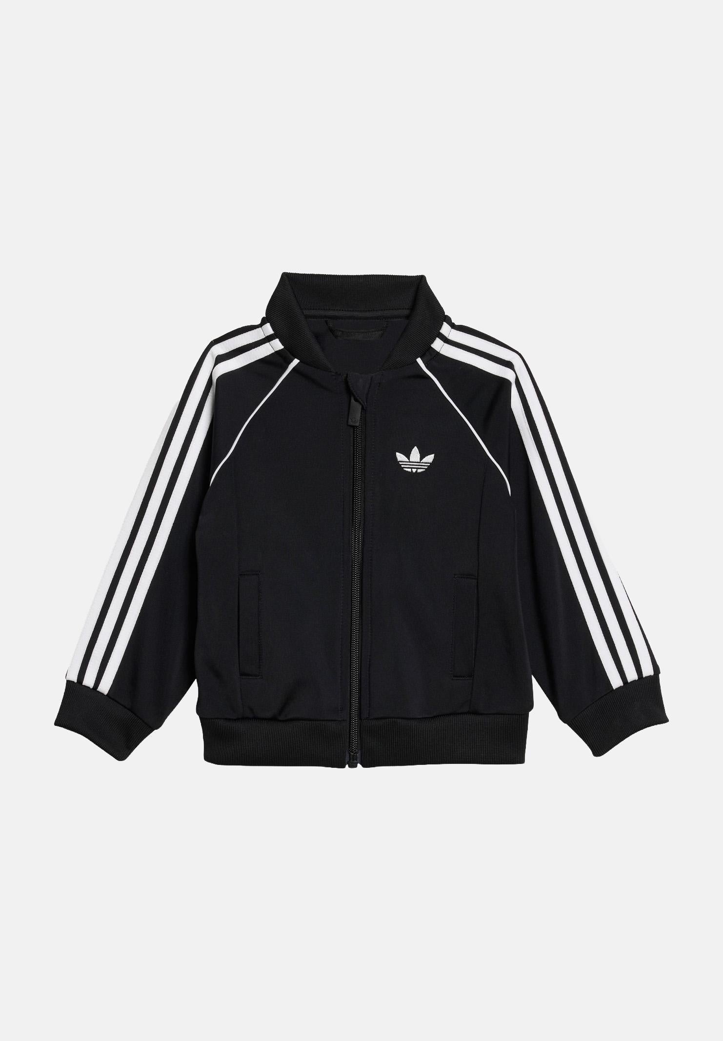 ADIDAS ORIGINALS Tuta SST nera da neonato KD1029 . ADIDAS ORIGINALS 