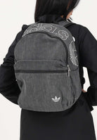 ADIDAS ORIGINALS Zaino CL Backpack Washed Effect nero per uomo e donna KC8648 . ADIDAS ORIGINALS 