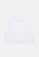 Felpa con cappuccio bianca per bambino e bambina rifinita da stampa logo DQ2907D0AD2-B DQ100 DSQUARED2 