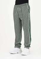 LACOSTE Pantalone sportivo verde da uomo con monogramma Paris XH1440 D1R LACOSTE 