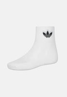 ADIDAS ORIGINALS Calzini Mid (3paia) bianchi per uomo e donna FT8529 . ADIDAS ORIGINALS 