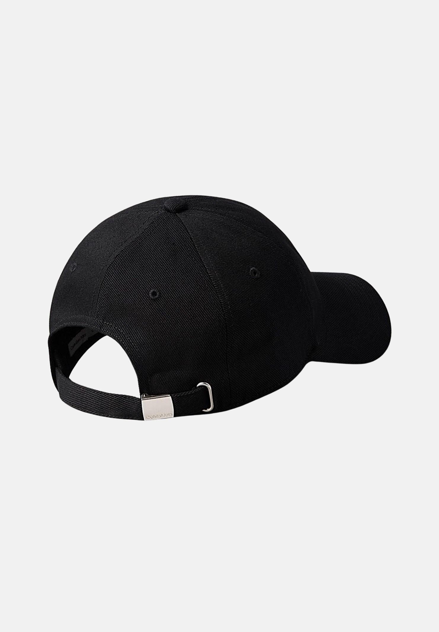 CALVIN KLEIN Cappello Visiera Nero Uomo Donna - Logo Ricamato