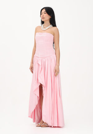 ODI ODI Abito lungo rosa da donna BOSALUNGO110S6 G8 ODI ODI 