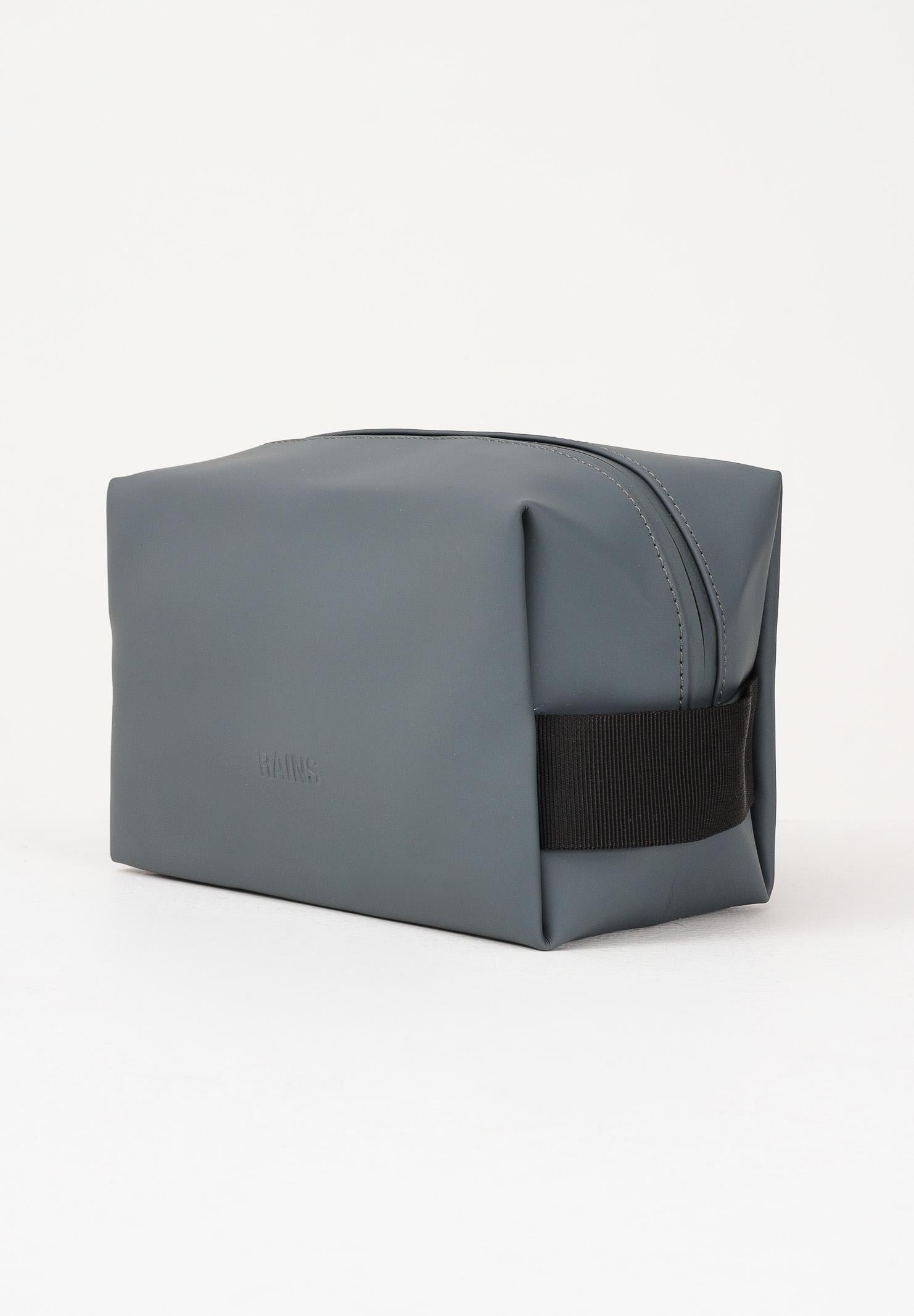 RAINS Pochette Wash Bag Small blu laguna per uomo e donna RA15580 LAG RAINS 