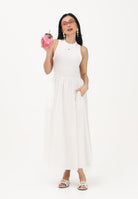TOMMY JEANS Abito midi bianco da donna DW0DW22593 YBL TOMMY JEANS 