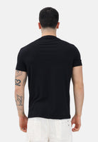 DSQUARED2 T-shirt a manica corta nera da uomo con logo DCX250070 001 DSQUARED2 