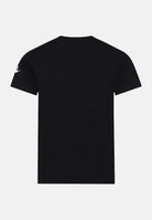 NIKE T-shirt a manica corta nera per bambino e bambina con stampa logo 86J575 K25 NIKE 