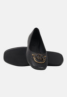 PINKO Ballerine traforate nere da donna con logo Love Bird SD0457P003Z99 Z99 PINKO 