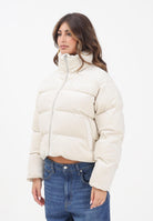 PUMA Piumino in velluto a coste Wardrobe Essentials panna da donna 632171 87 PUMA 