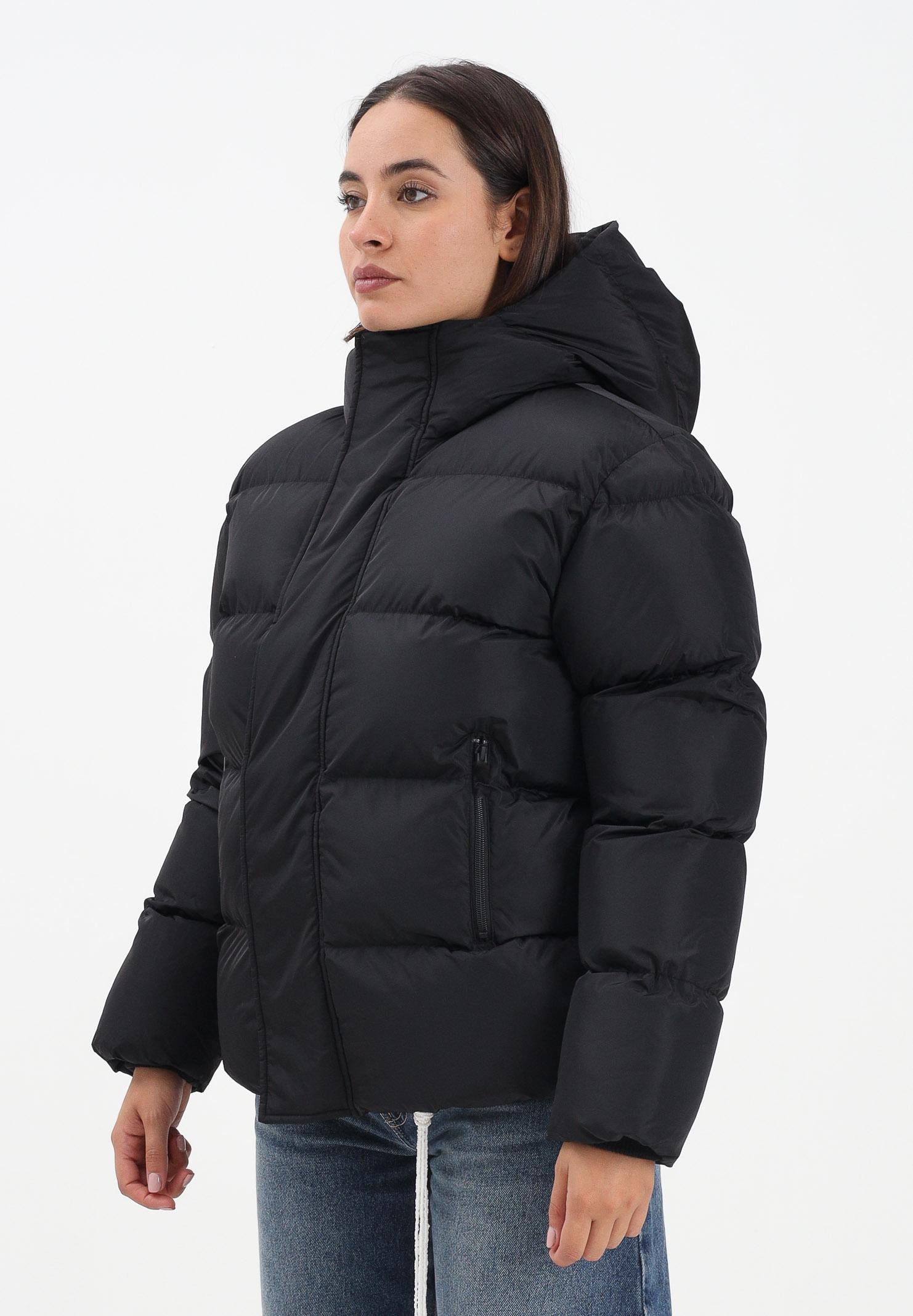 DSQUARED2 Piumino nero per donna, ragazzi e bambini con logo DQ1090D00BN DQ900 DSQUARED2 