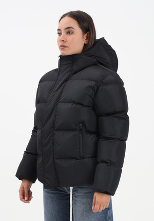 DSQUARED2 Piumino nero per donna, ragazzi e bambini con logo DQ1090D00BN DQ900 DSQUARED2 