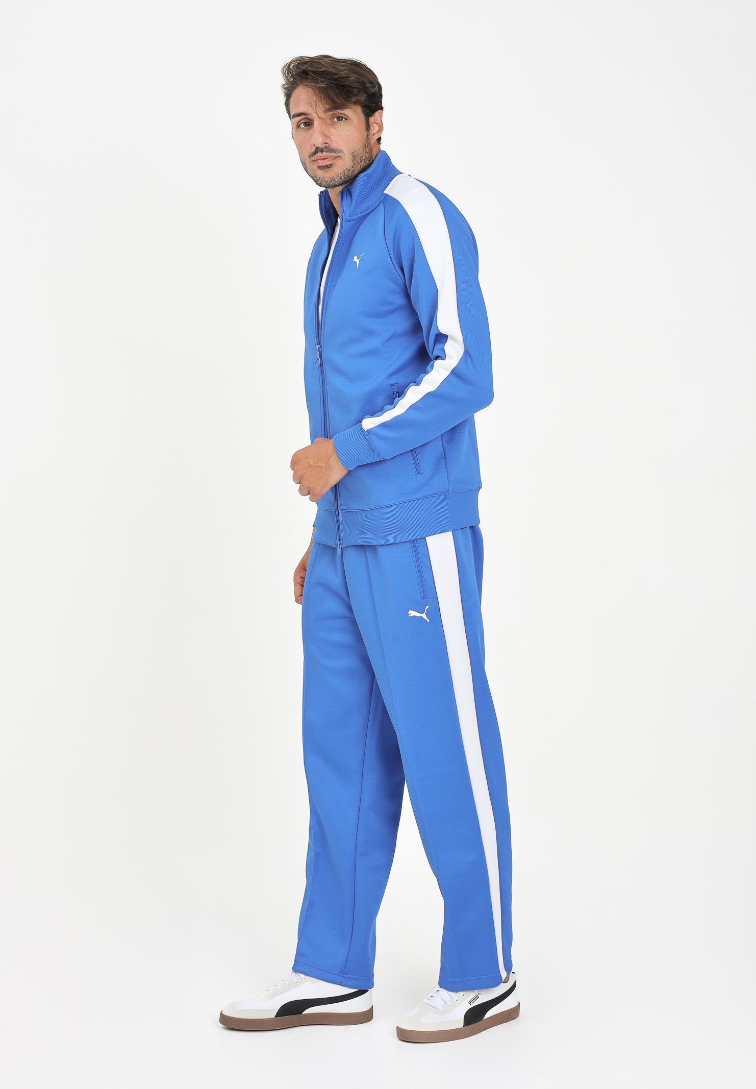 PUMA Pantalone sportivo T7 ALWAYS ON blu acceso da uomo 629589 13 PUMA 