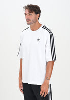 ADIDAS ORIGINALS T-shirt a manica corta Adicolor Oversized bianca da uomo IZ2474  ADIDAS ORIGINALS 