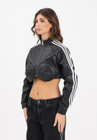 ADIDAS ORIGINALS Giubbotto adidas x Jeremy Scott Faux Leather nero da donna JW0834  ADIDAS ORIGINALS 