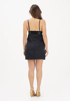 ELISABETTA FRANCHI Abito corto nero da donna con elastici AB95062E2 110 ELISABETTA FRANCHI 