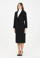 VICOLO Cappotto lungo nero da donna TF0002 A99 VICOLO 