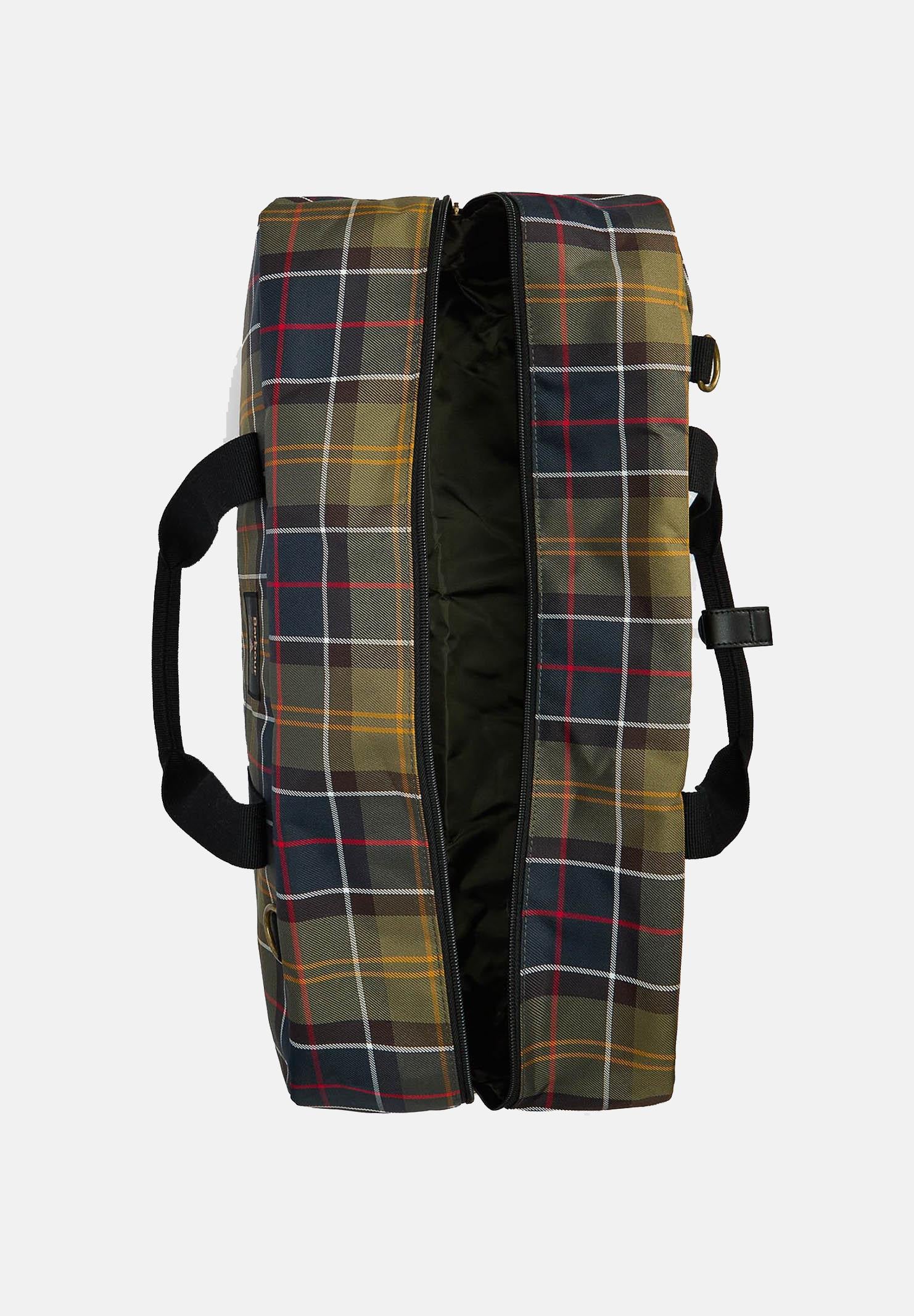 BARBOUR Borsone Torridon Tartan verde per uomo e donna 252MUBA0531 OL91 BARBOUR 