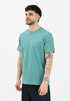 CALVIN KLEIN JEANS T-shirt a manica corta verde da uomo con logo LV04RD254G VFL CALVIN KLEIN JEANS 