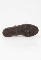 ADIDAS ORIGINALS Sneakers Samba OG bianche e bordeaux da uomo JH8798  ADIDAS ORIGINALS 