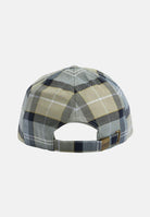 BARBOUR Cappello con visiera Tartan nei toni del verde e celeste per uomo e donna 261-MHA0617 TN37 BARBOUR 
