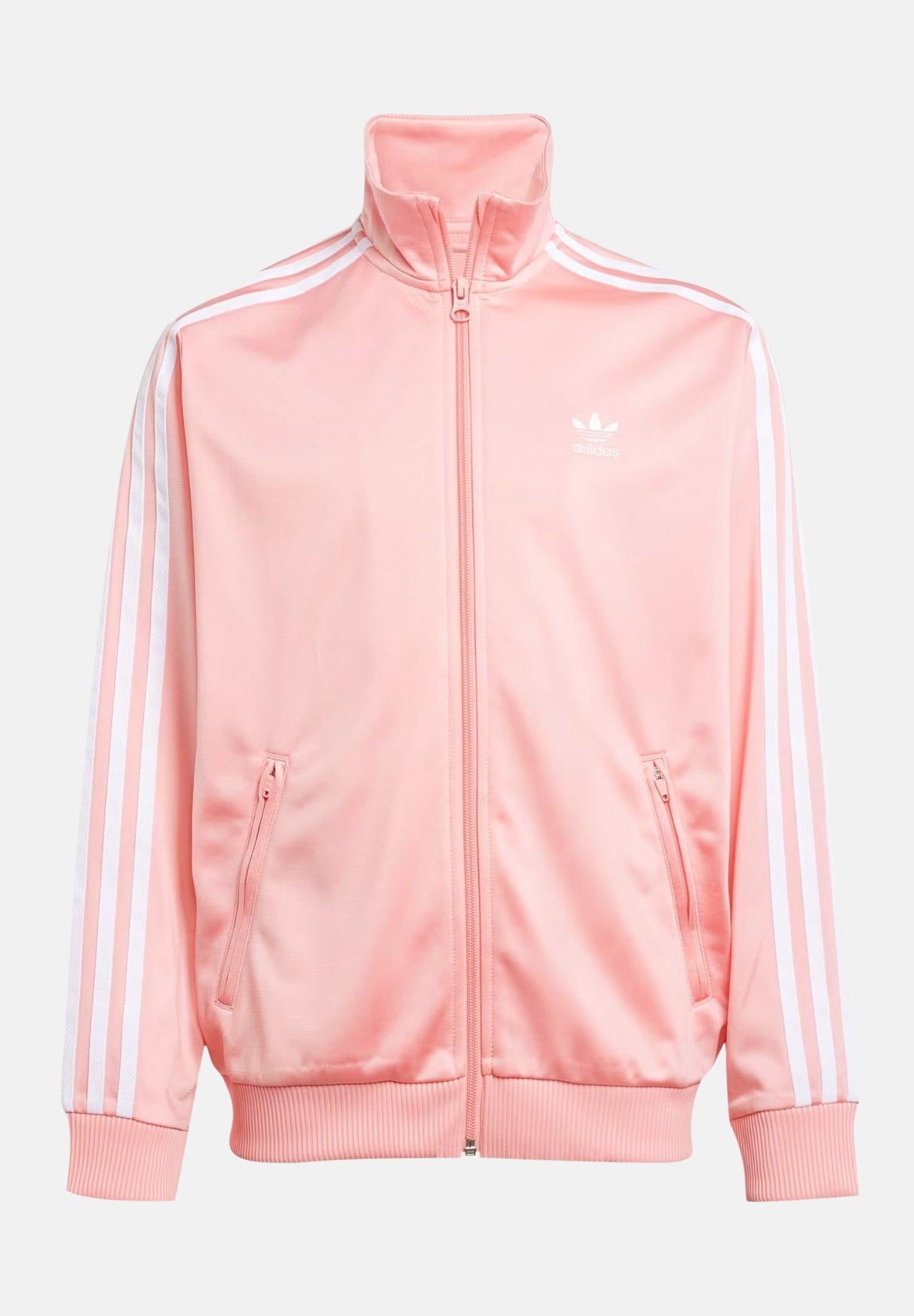 ADIDAS ORIGINALS Felpa con zip Adicolor Firebird rosa per bambina e bambino JD1622  ADIDAS ORIGINALS 