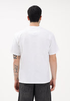BARBOUR T-shirt a manica corta bianca da uomo con stampa 261-MTS1573 WH11 BARBOUR 