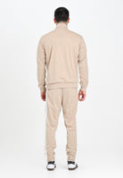 ADIDAS PERFORMANCE Tuta Basic 3 Stripe Tricot beige da uomo JX8732 . ADIDAS PERFORMANCE 