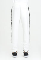 ARMANI EXCHANGE Pantalone sportivo bianco da uomo con bande laterali logate XM001301AF10818 U0009 ARMANI EXCHANGE 