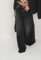 VICOLO Jeans Lucy nero da donna DF5029 VU VICOLO 