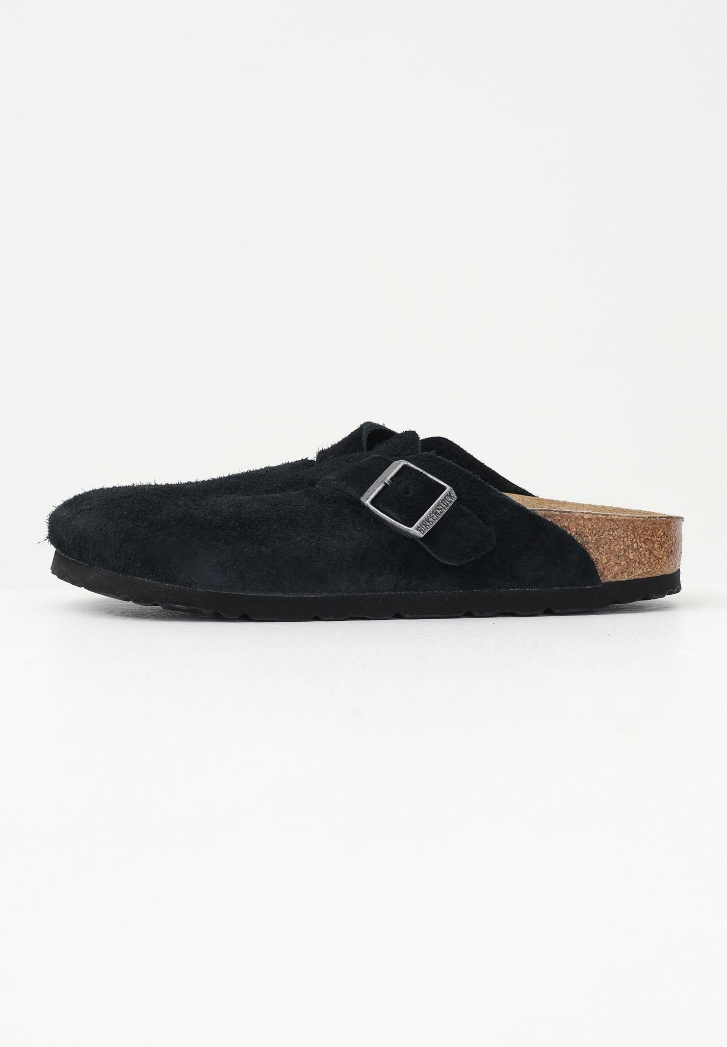 BIRKENSTOCK Ciabatte Boston nere per uomo e donna 1027067 . BIRKENSTOCK 