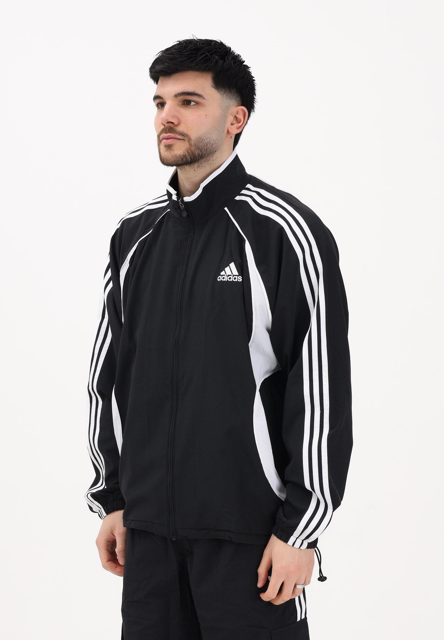 ADIDAS ORIGINALS Giacca a vento Teamgeist Adicolor nera da uomo KD5858 . ADIDAS ORIGINALS 