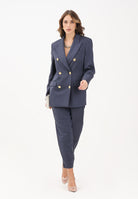 PINKO Pantalone elegante blu da donna 105533A2SN G07 PINKO 