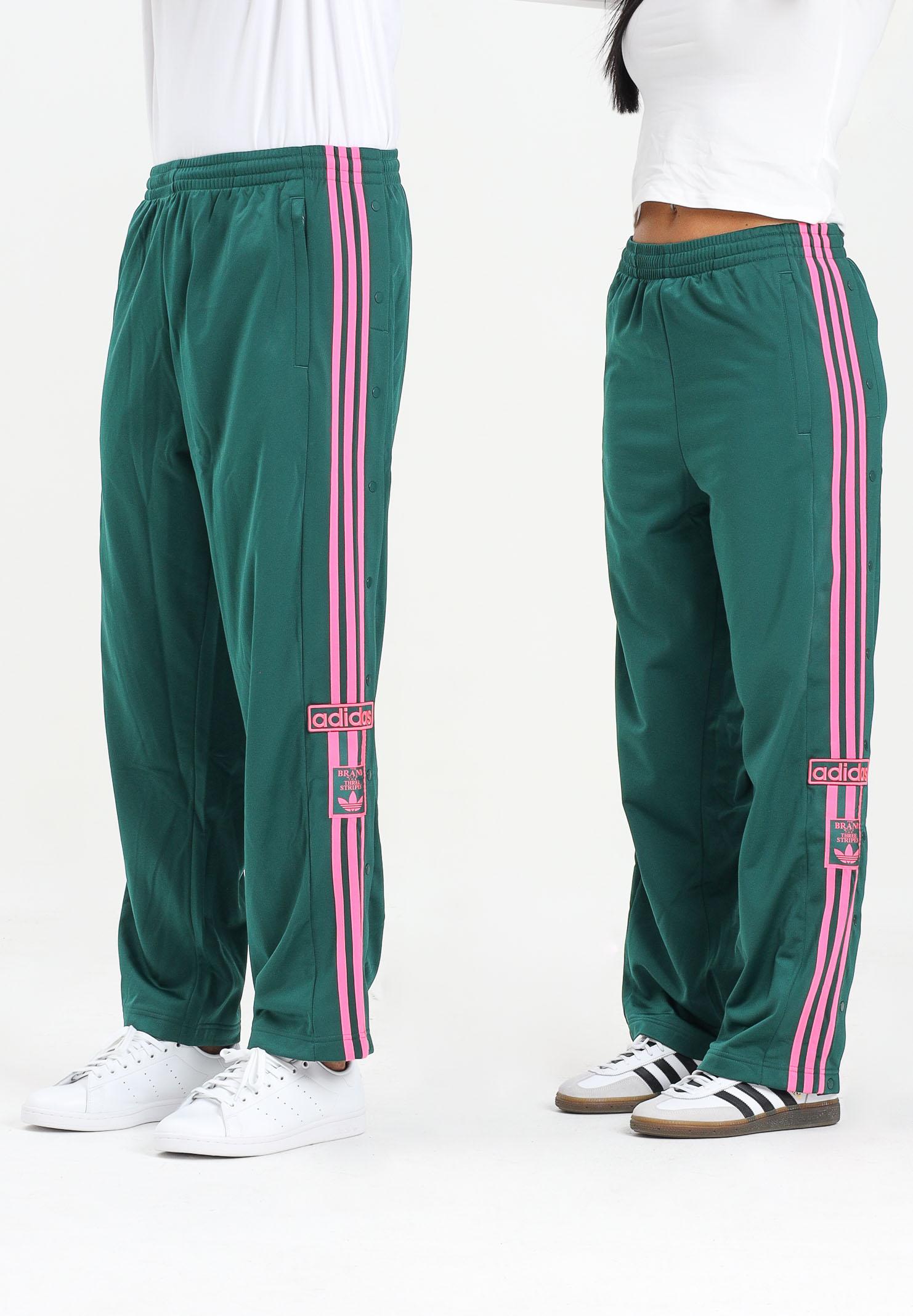 ADIDAS ORIGINALS Pantalone sportivo Adibreak verde  e rosa per uomo e donna KD6662  ADIDAS ORIGINALS 