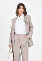 SIMONA CORSELLINI Giacca beige da donna A25CPGI00501-C00034 V0703 SIMONA CORSELLINI 