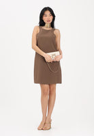 ARMANI EXCHANGE Abito corto marrone da donna XW002304AF21529 U6136 ARMANI EXCHANGE 