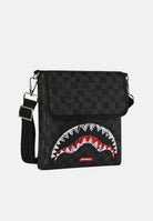 SPRAYGROUND Borsello SCRIBBLE SHARK MESSENGER BAG nero da uomo 910B8228NSZ . SPRAYGROUND 