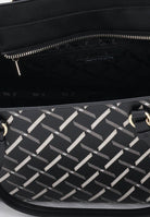 ARMANI EXCHANGE Shopper nera da donna con logo all over XW000927AF17155 MC043 ARMANI EXCHANGE 