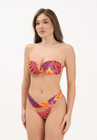 F**K Bikini viola da donna con fantasia FK26-SW2202X11 . F**K 