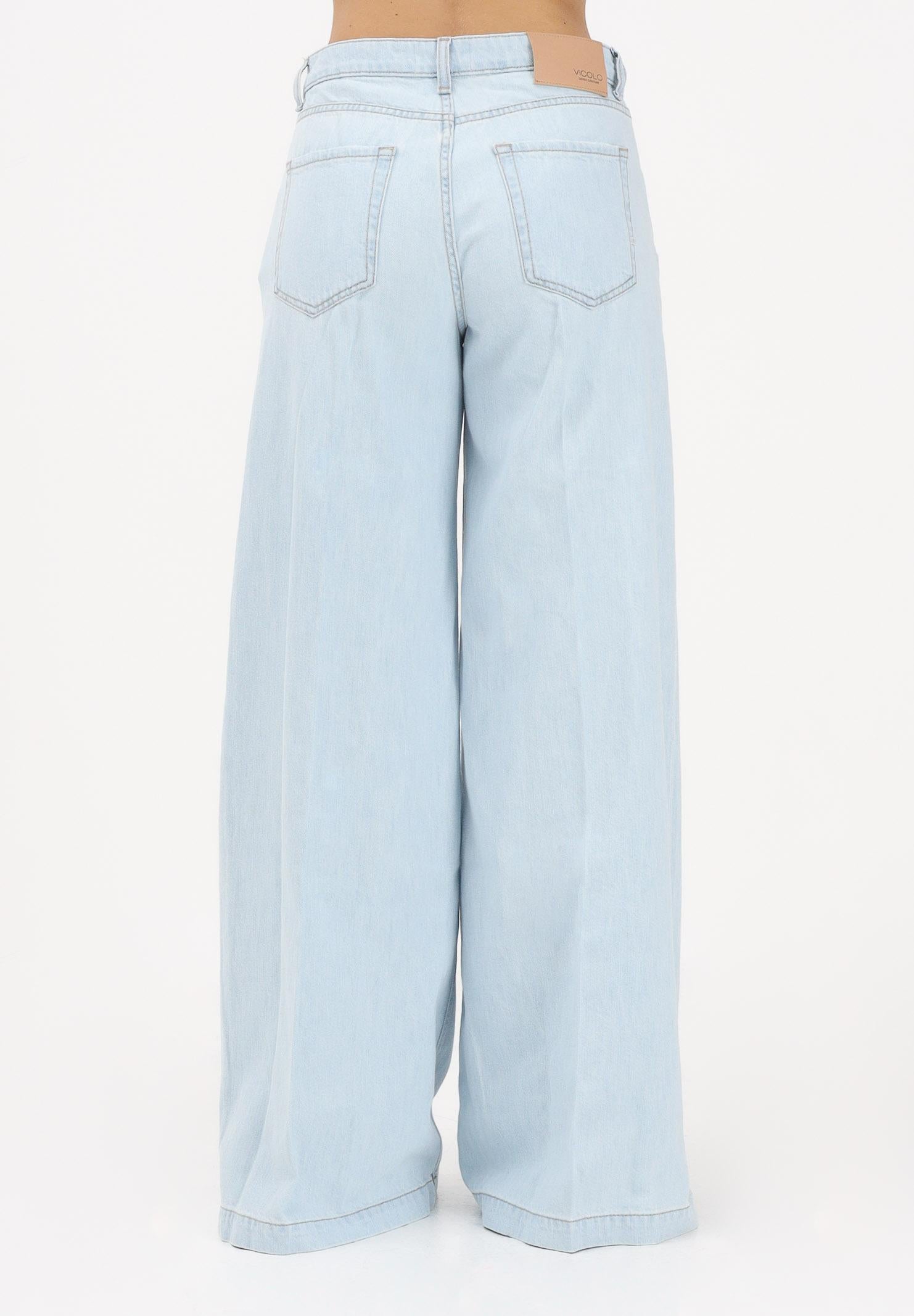 VICOLO Jeans Madison in denim chiaro da donna DAB5023 DE CH VICOLO 