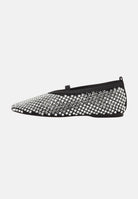 TWENTY FOURHAITCH Ballerine BOUNTY nere e argento da donna S0114NER NER TWENTY FOURHAITCH 
