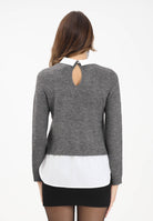 ONLY Maglioncino DOLLY grigio da donna 15353350 MediumGreyMel ONLY 