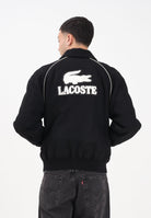 LACOSTE Bomber nero da uomo con patch logo BH5841 031 LACOSTE 