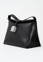 GCDS Shopper nera da donna con ciondolo cubo logato GCDSMMC001 99 GCDS 