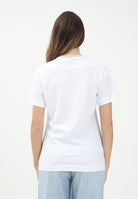 MARNI T-shirt a manica corta bianca per donna, ragazzi e bambini con logo a contrasto M01412M00HZ 0M100 MARNI 