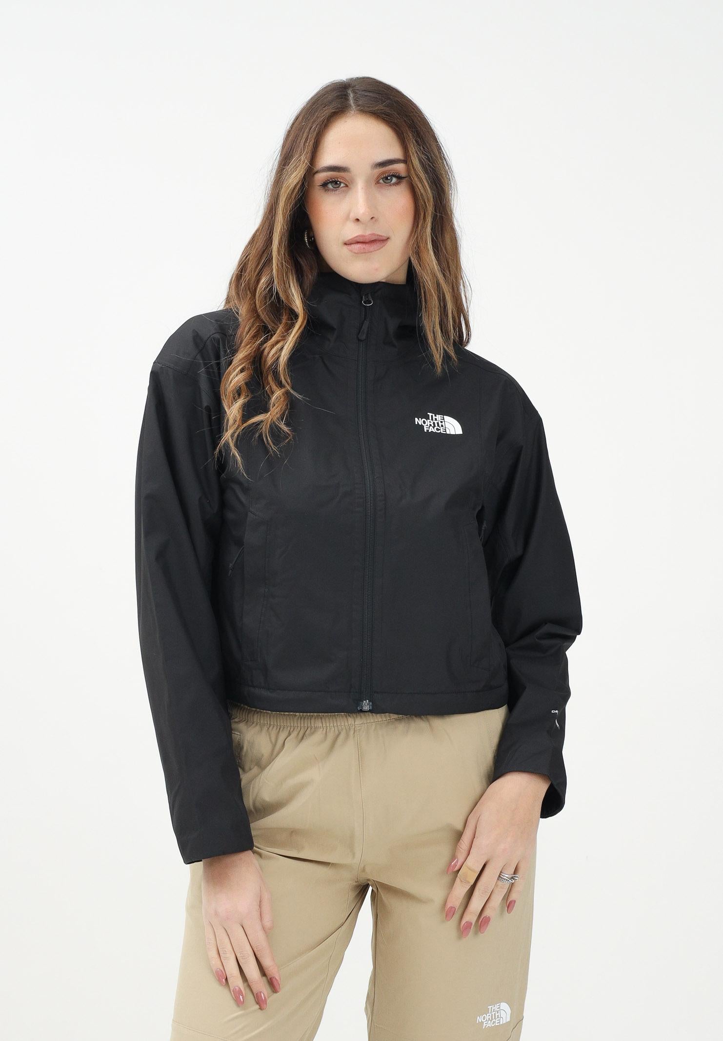 THE NORTH FACE Giacca a vento Quest nera da donna NF0A55EPJK31 . THE NORTH FACE 