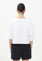 ADIDAS ORIGINALS T-shirt a manica corta Essentials Crop bianca da donna JJ3385  ADIDAS ORIGINALS 