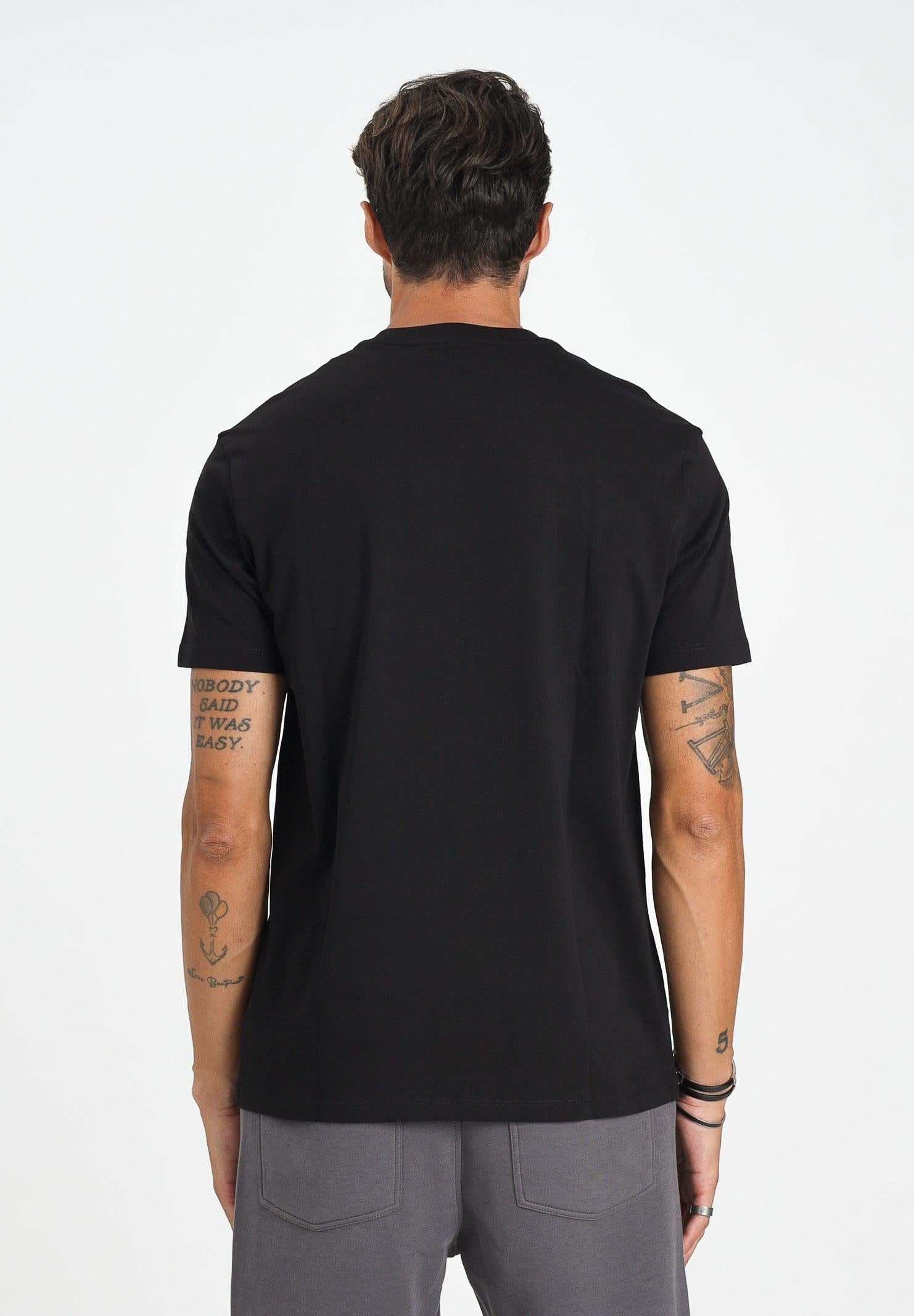 ARMANI EXCHANGE T-shirt a manica corta nera da uomo con logo XM001281AF10361 UC001 ARMANI EXCHANGE 