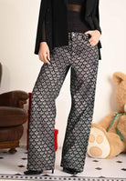 ADIDAS ORGINALS Jeans DENIM LOOSE MONOGRAM in denim nero da uomo KC6380 . ADIDAS ORIGINALS 