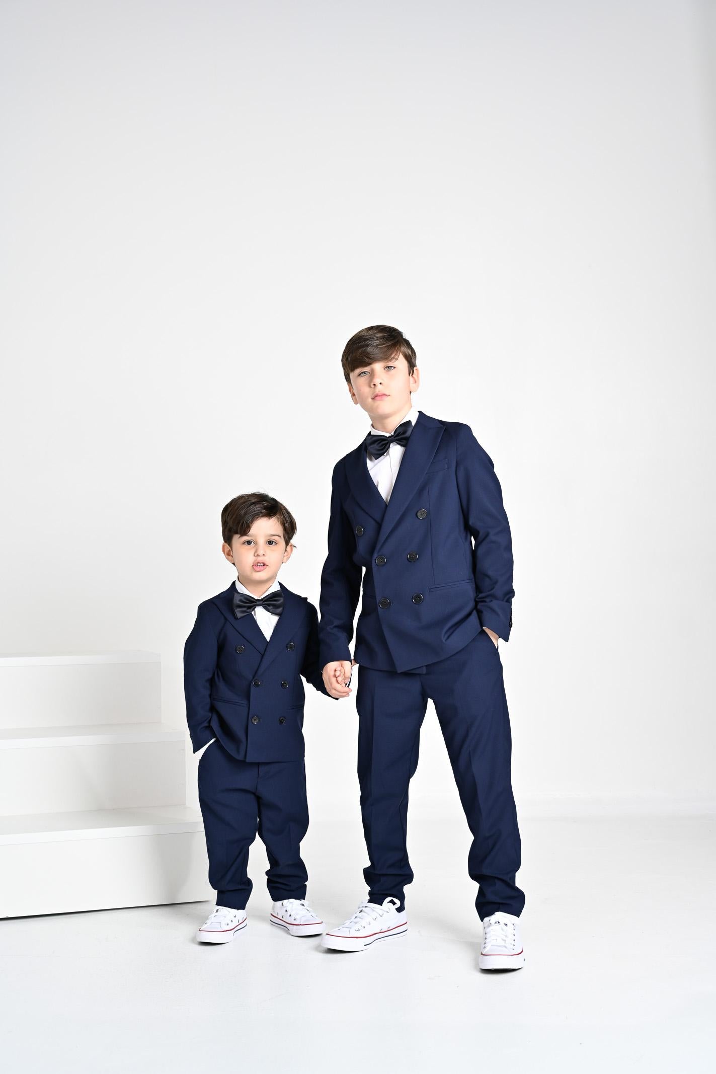 I'M BRIAN Pantalone blu da bambino PA3265J 005 I'M BRIAN 